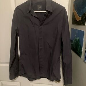Armani Exchange Men’s Charcoal Shirt size S